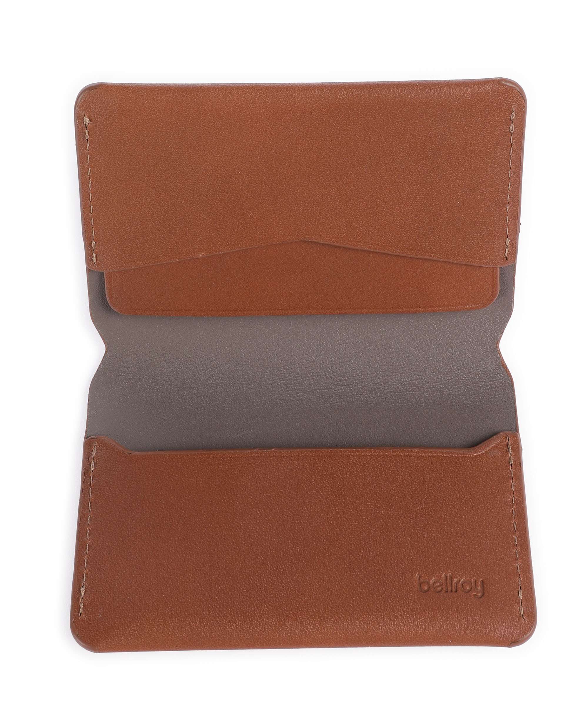 Bellroy Under Cover RFID Credit card holder caramel