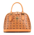 MCM Heritage M Handbag cognac